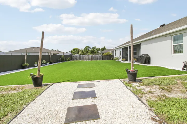Backyard and Outdoor Living Area