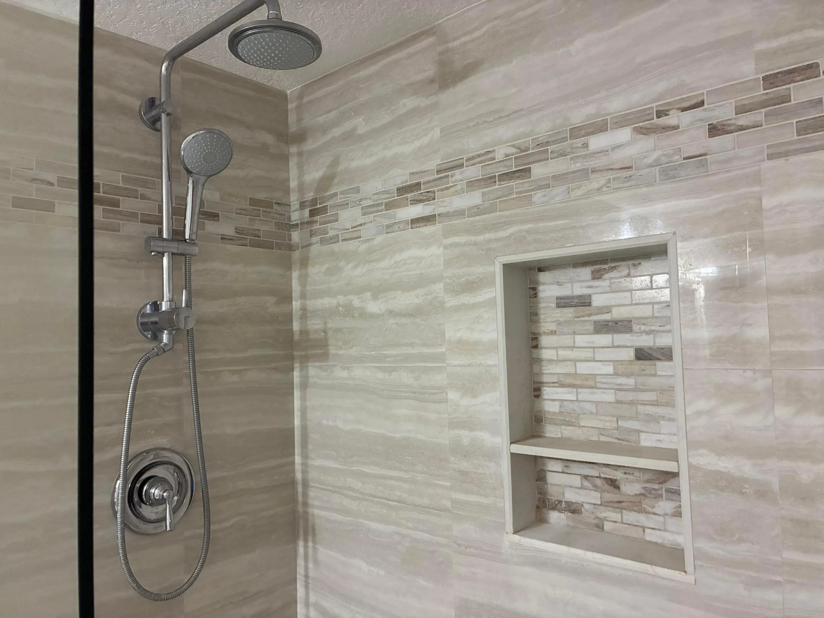 Custom Built in shelf