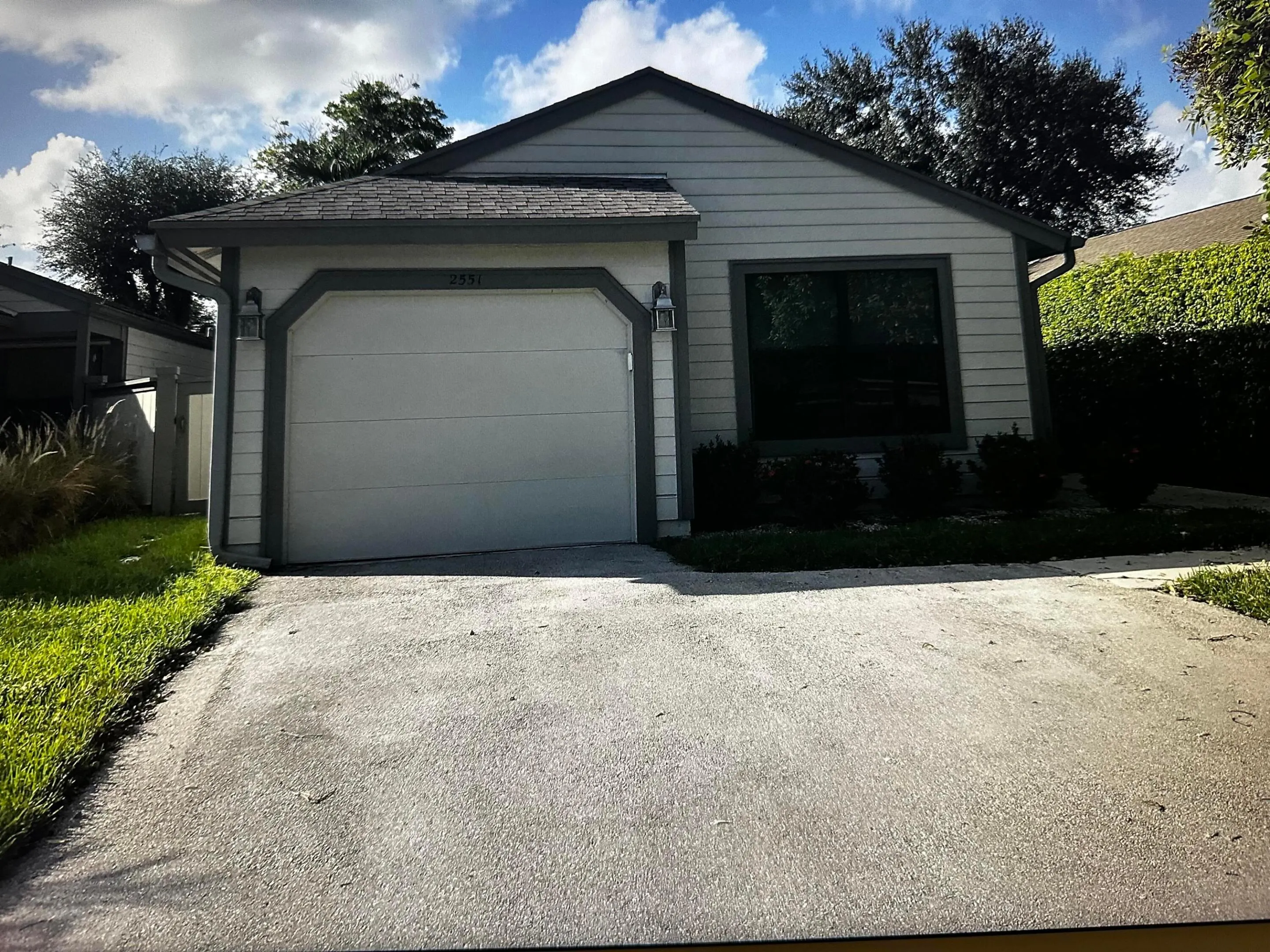 Front of the home