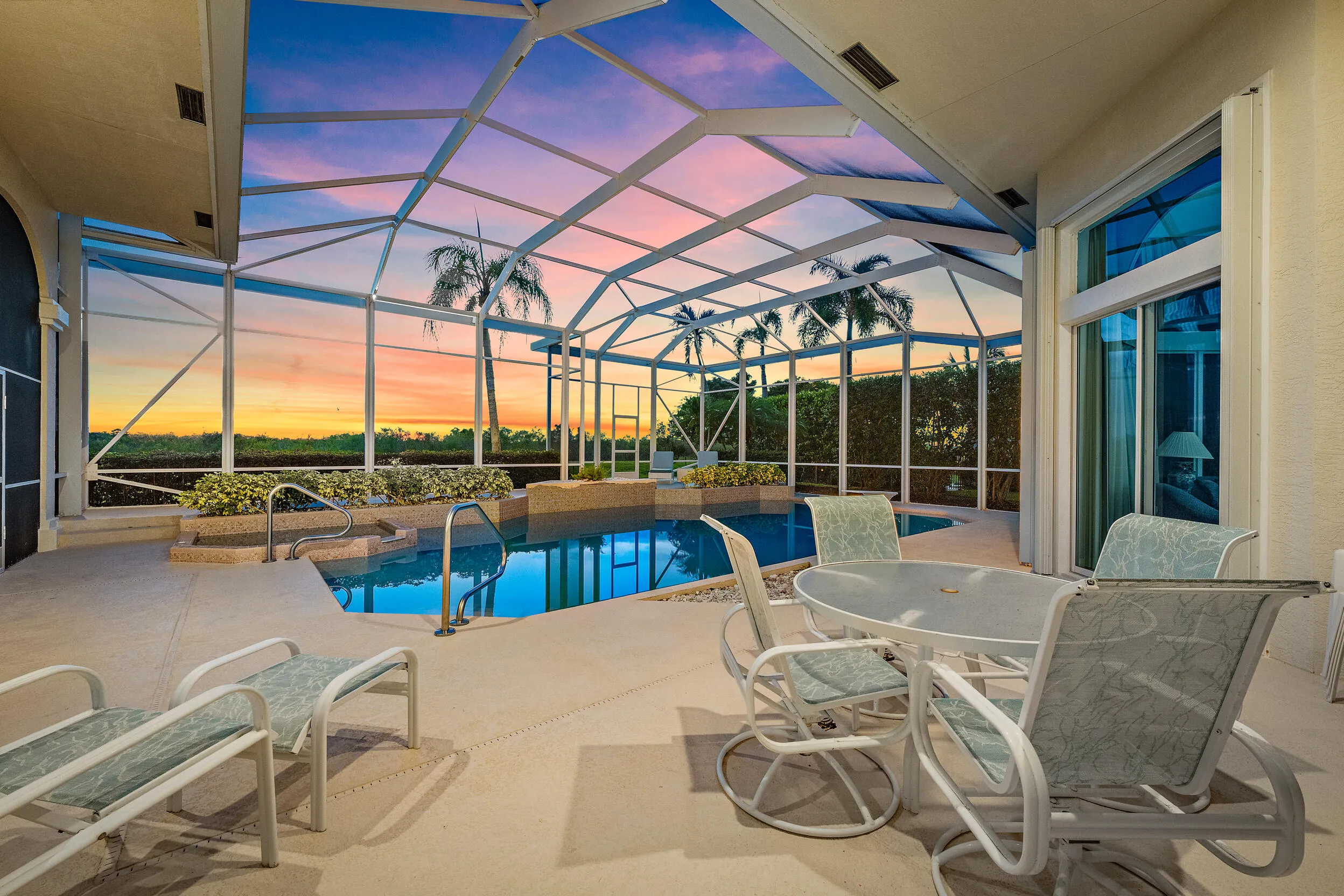 Patio & Pool Area