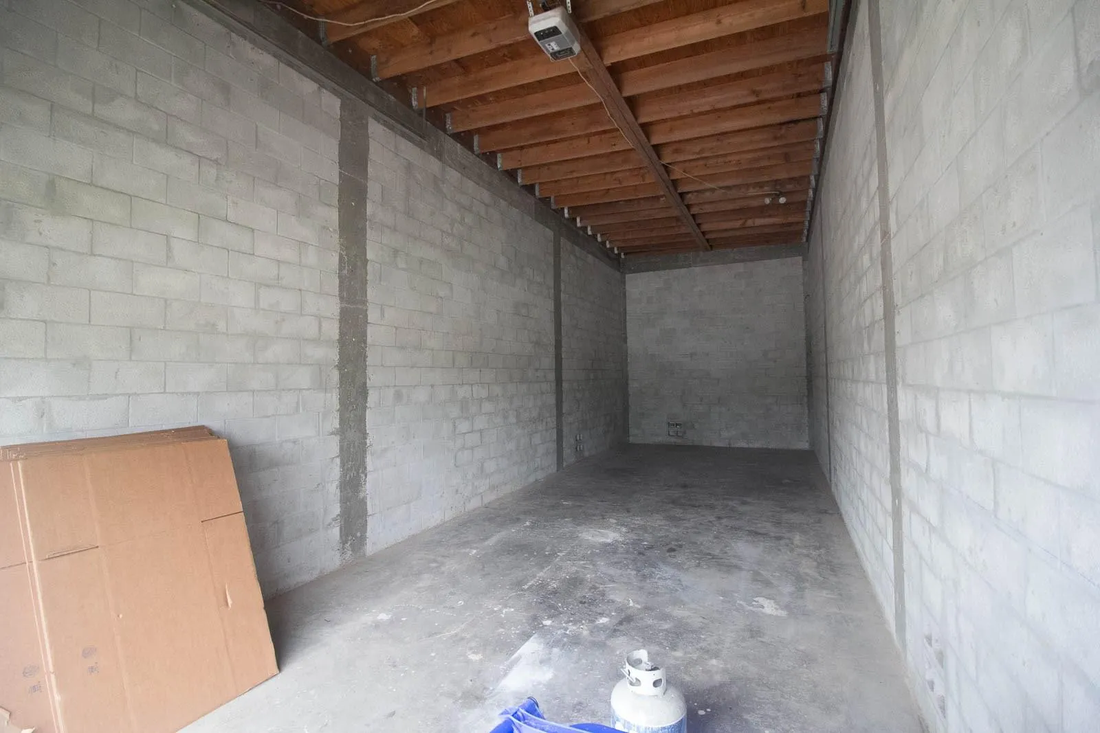 41 FOOT DEEP GARAGE X 13 FEET WIDE X 14 FEET HIGH