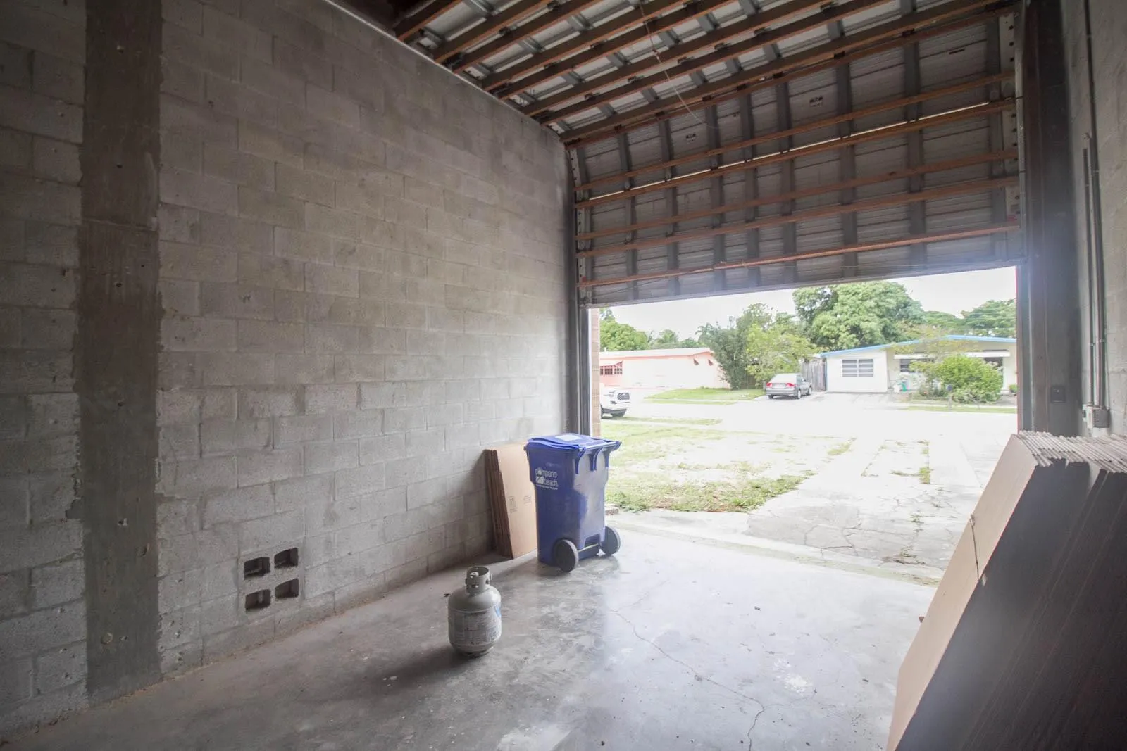 41 FOOT DEEP GARAGE X 13 FEET WIDE X 14 FEET HIGH