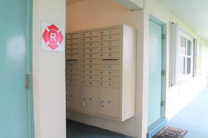 MAILBOXES IN BLDG 350