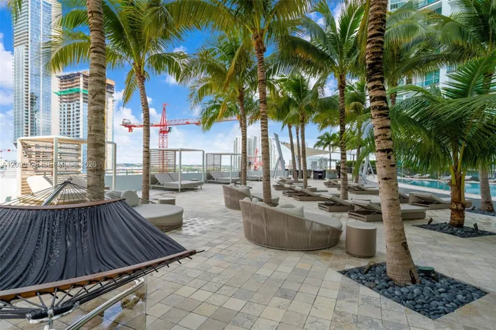 Poolside Hammocks