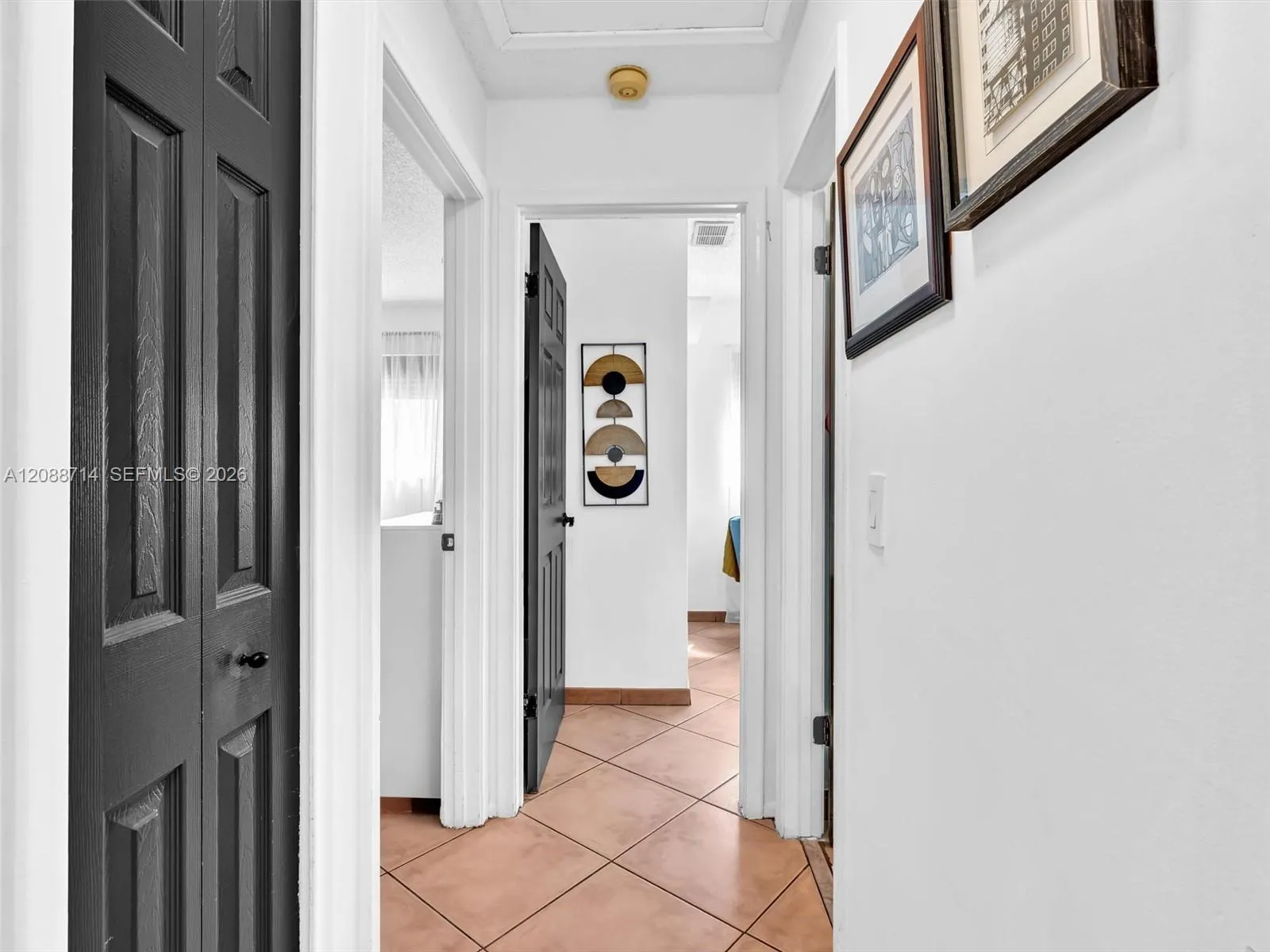 Hallway to bedrooms 2 and 3