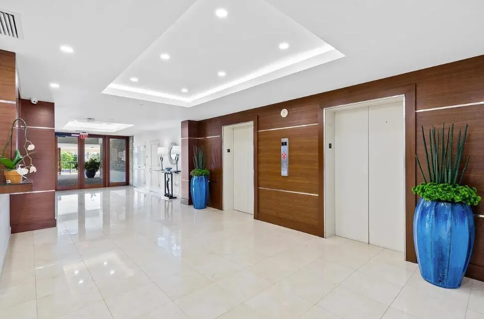 In-house management near elevators