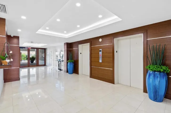 In-house management near elevators