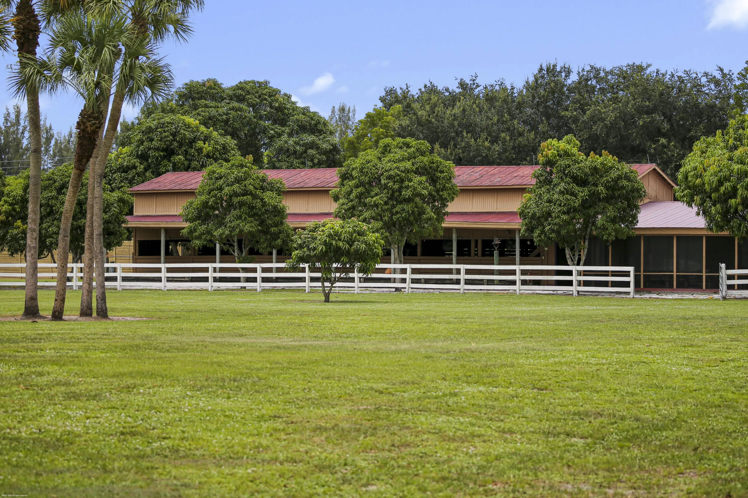 Front Elevation of the Stable