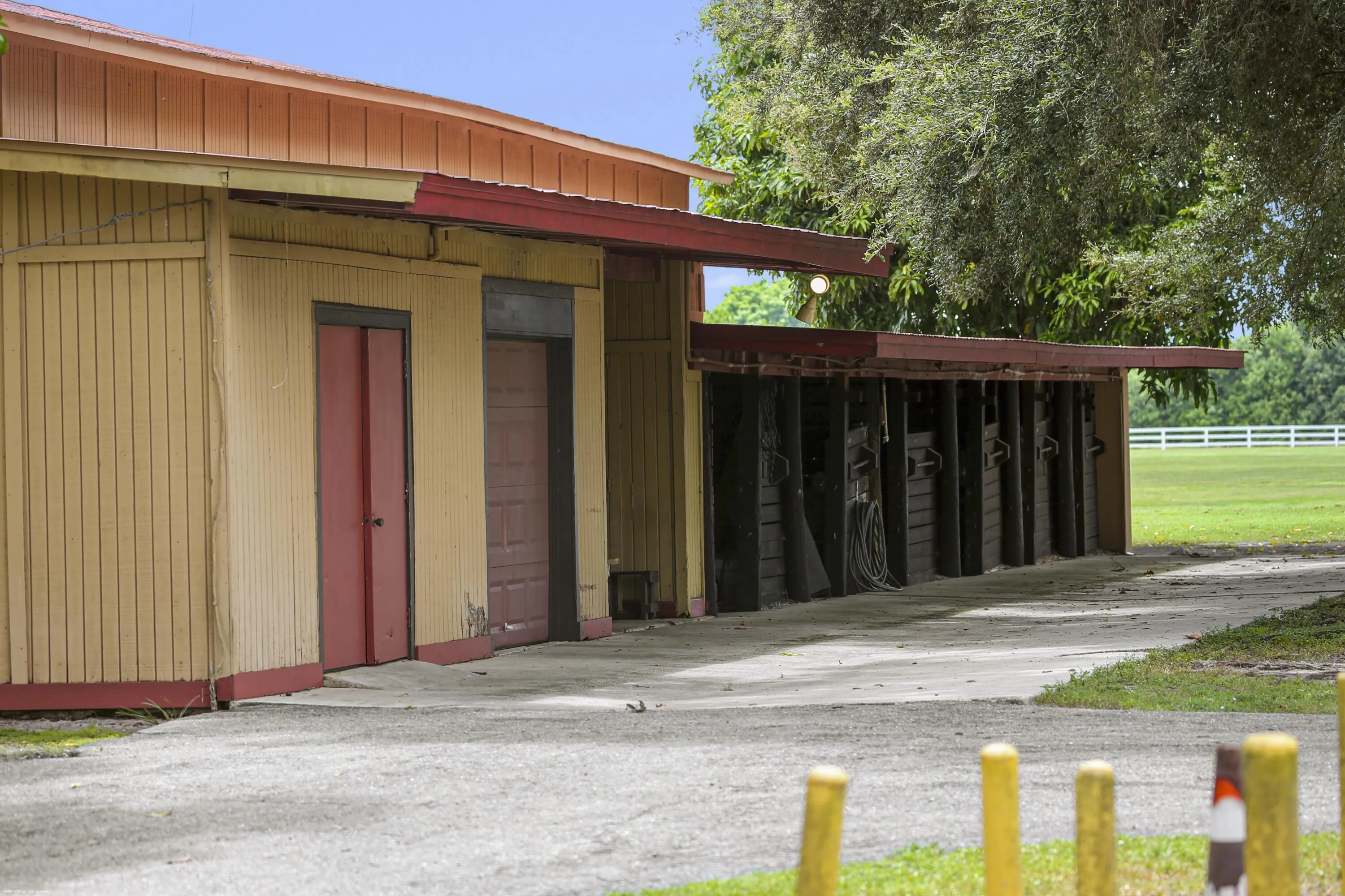 Backside of Stable