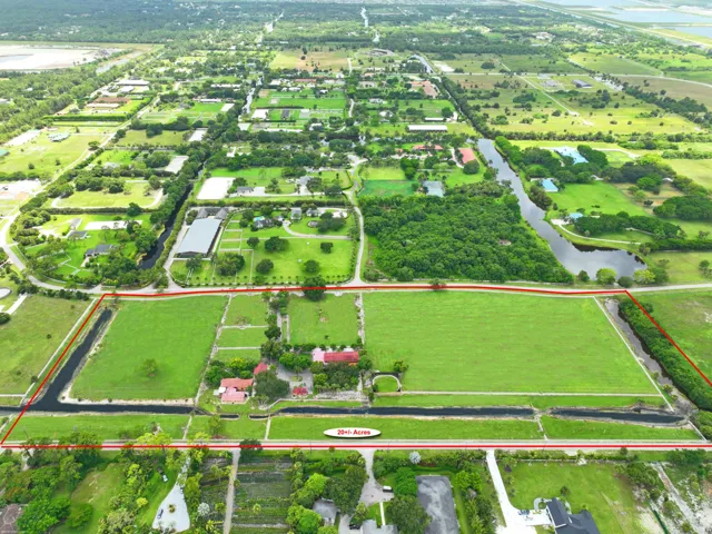 Aerial of 20+ Acres