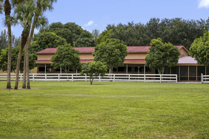 Front Elevation of the Stable