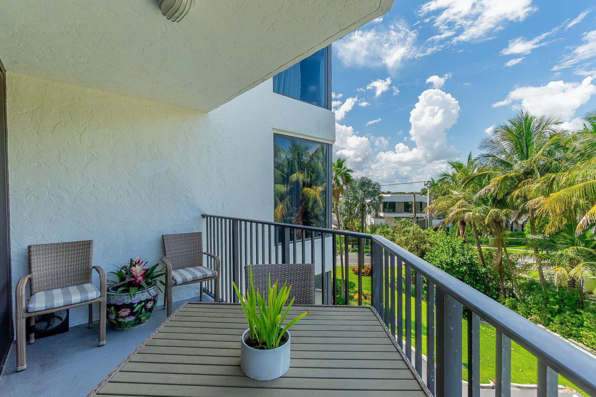 MAIN FLOOR BALCONY