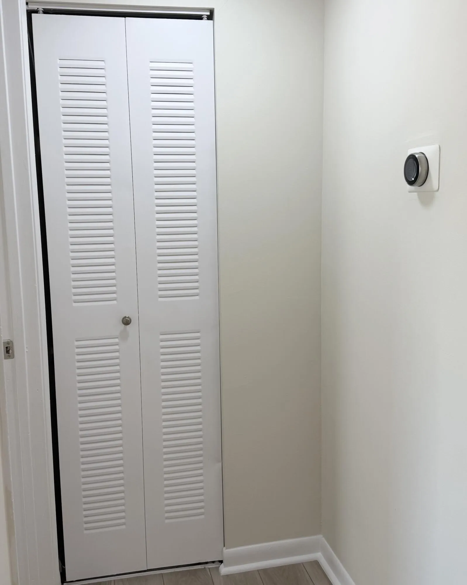AC & Water Heater Closet