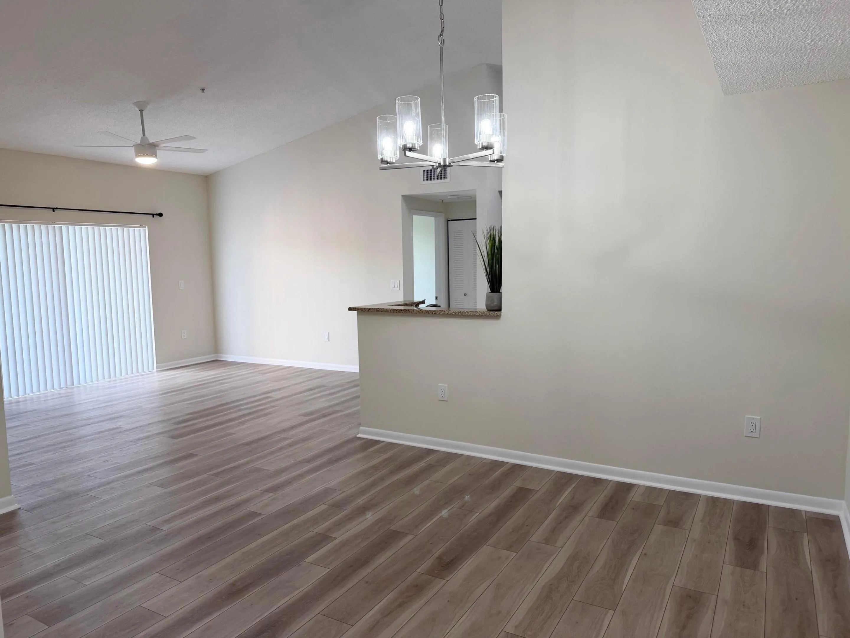 Dining Room Overlooking Living Room