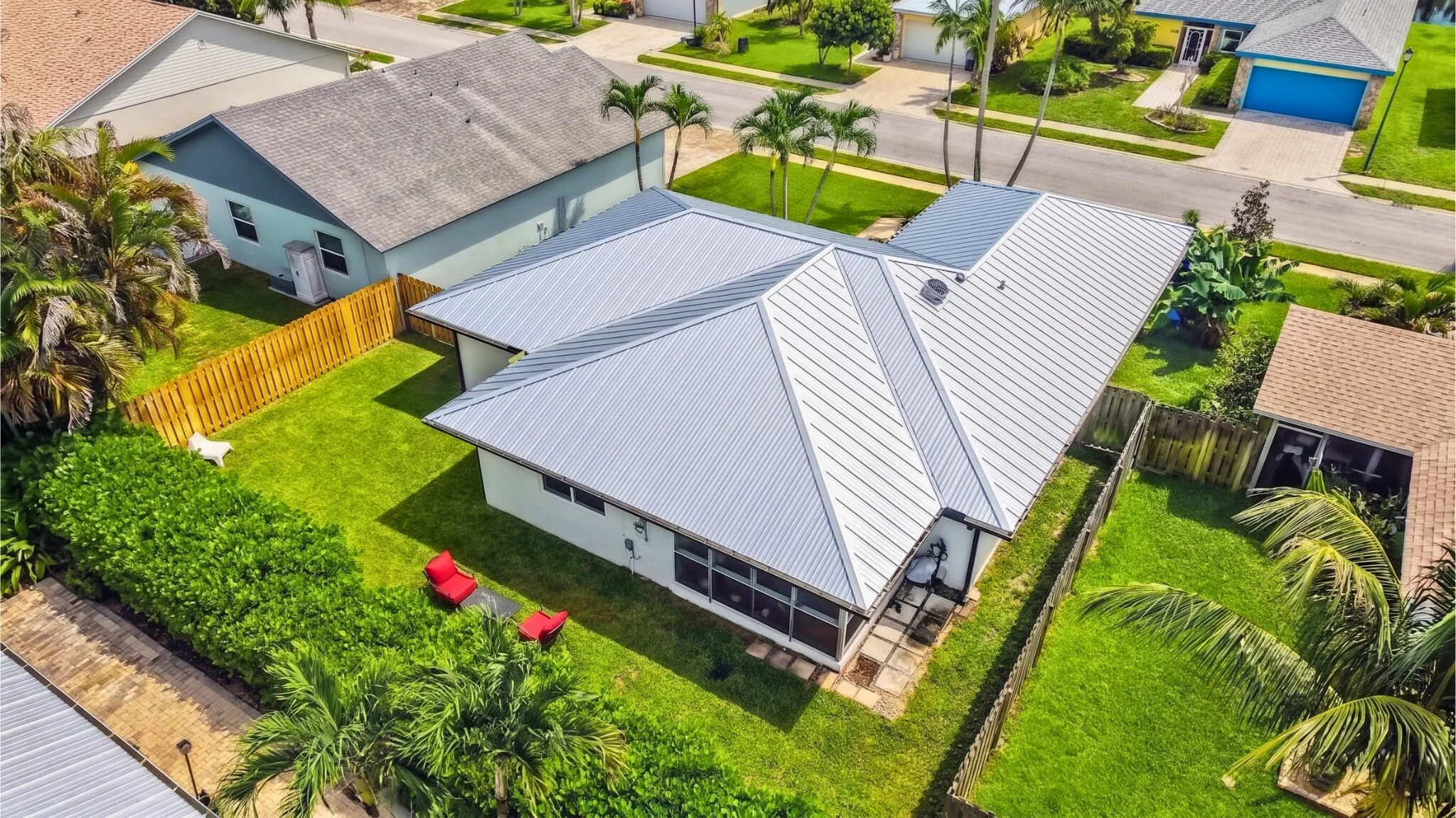 Aerial Backyard