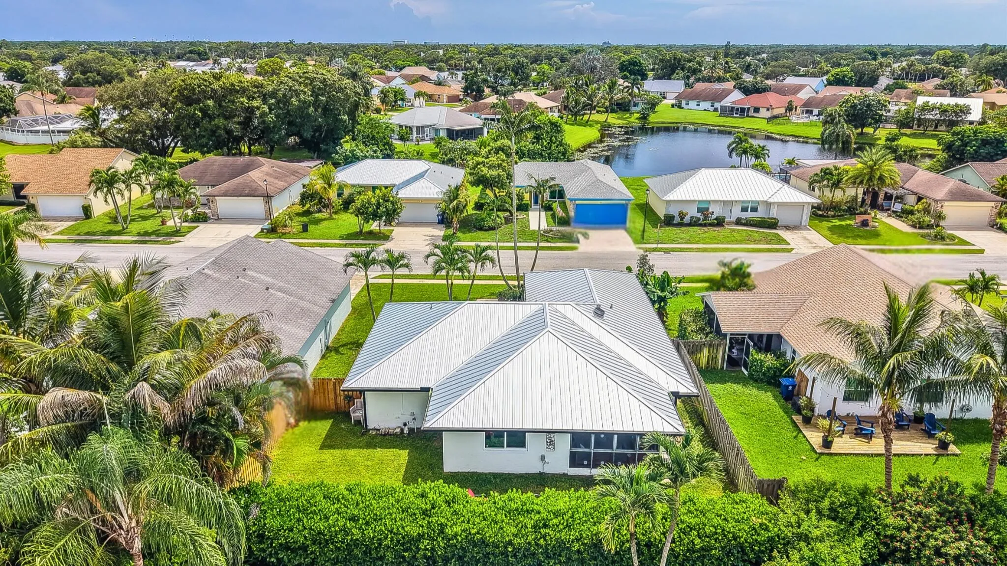 Aerial Backyard