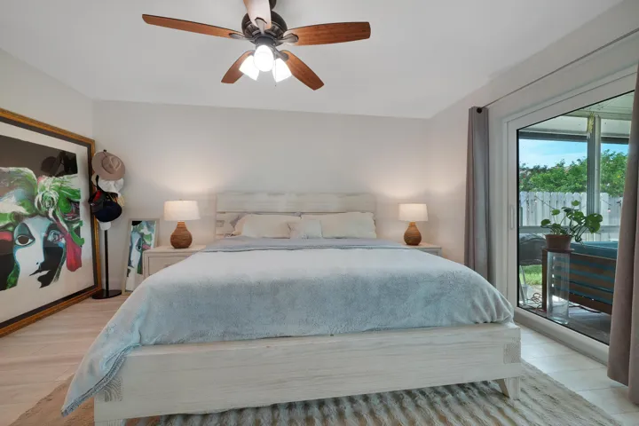 Master Bedroom Angle w/ Private Lanai Access