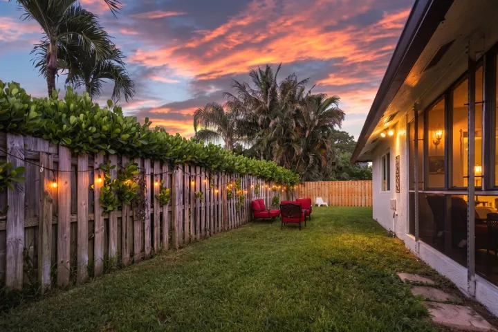 Backyard Twilight