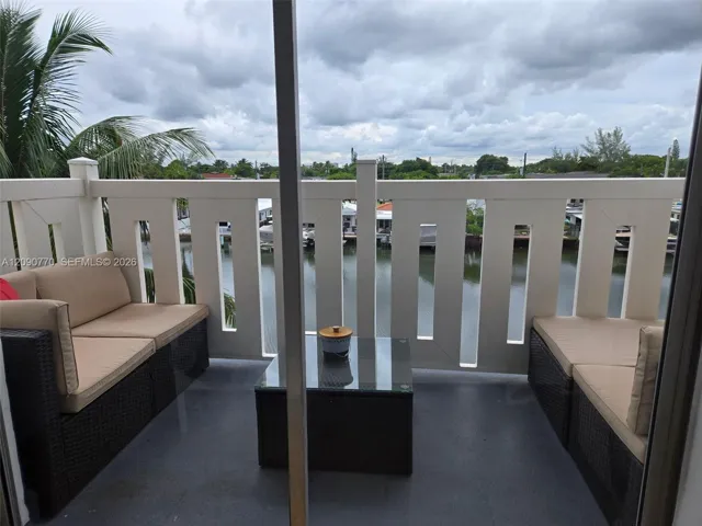 Balcony from master bedroom