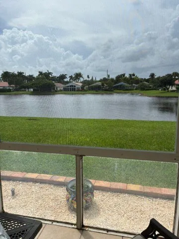 View from living room and porch