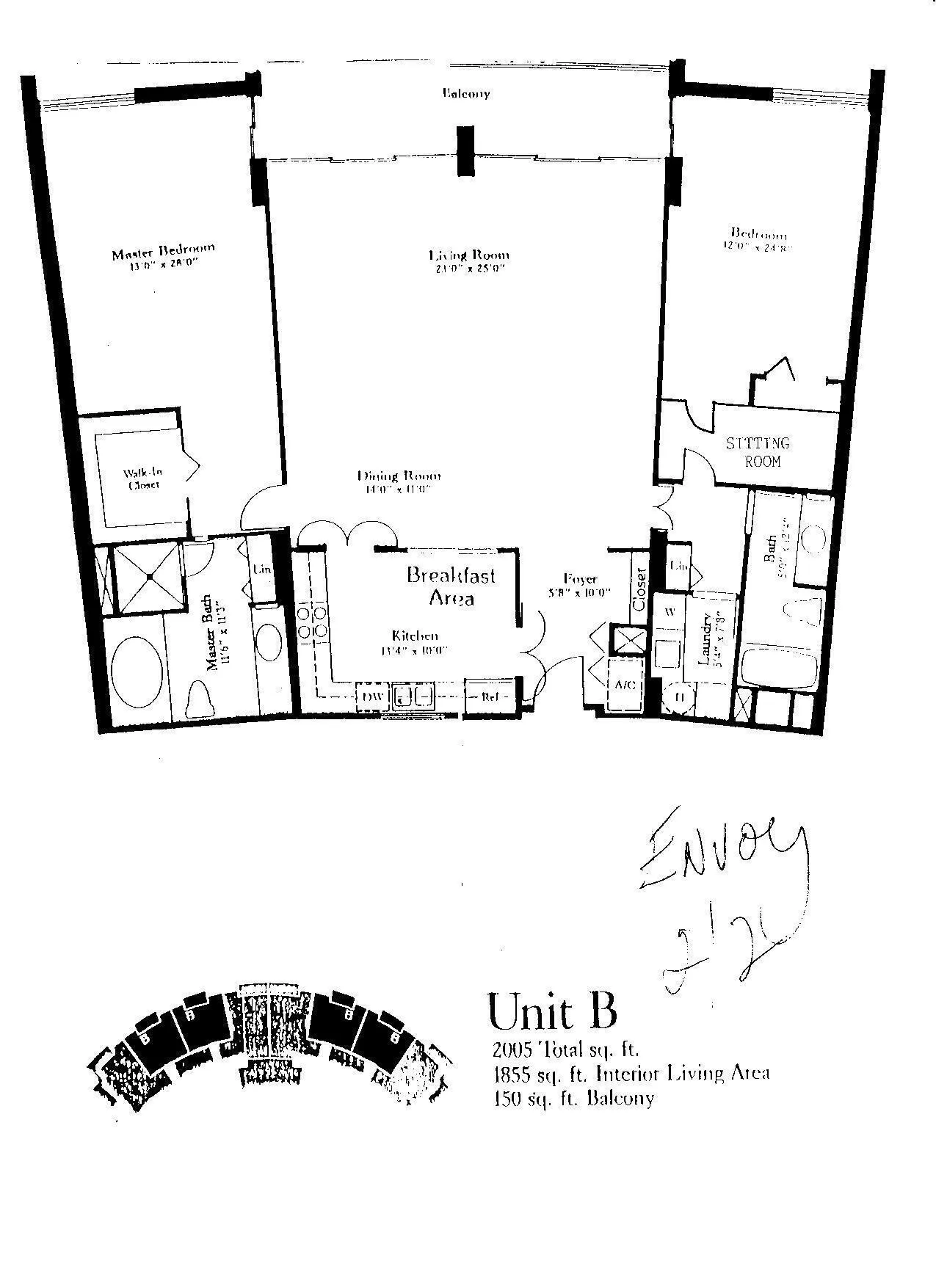 ENVOY - FLOORPLAN 2 BR