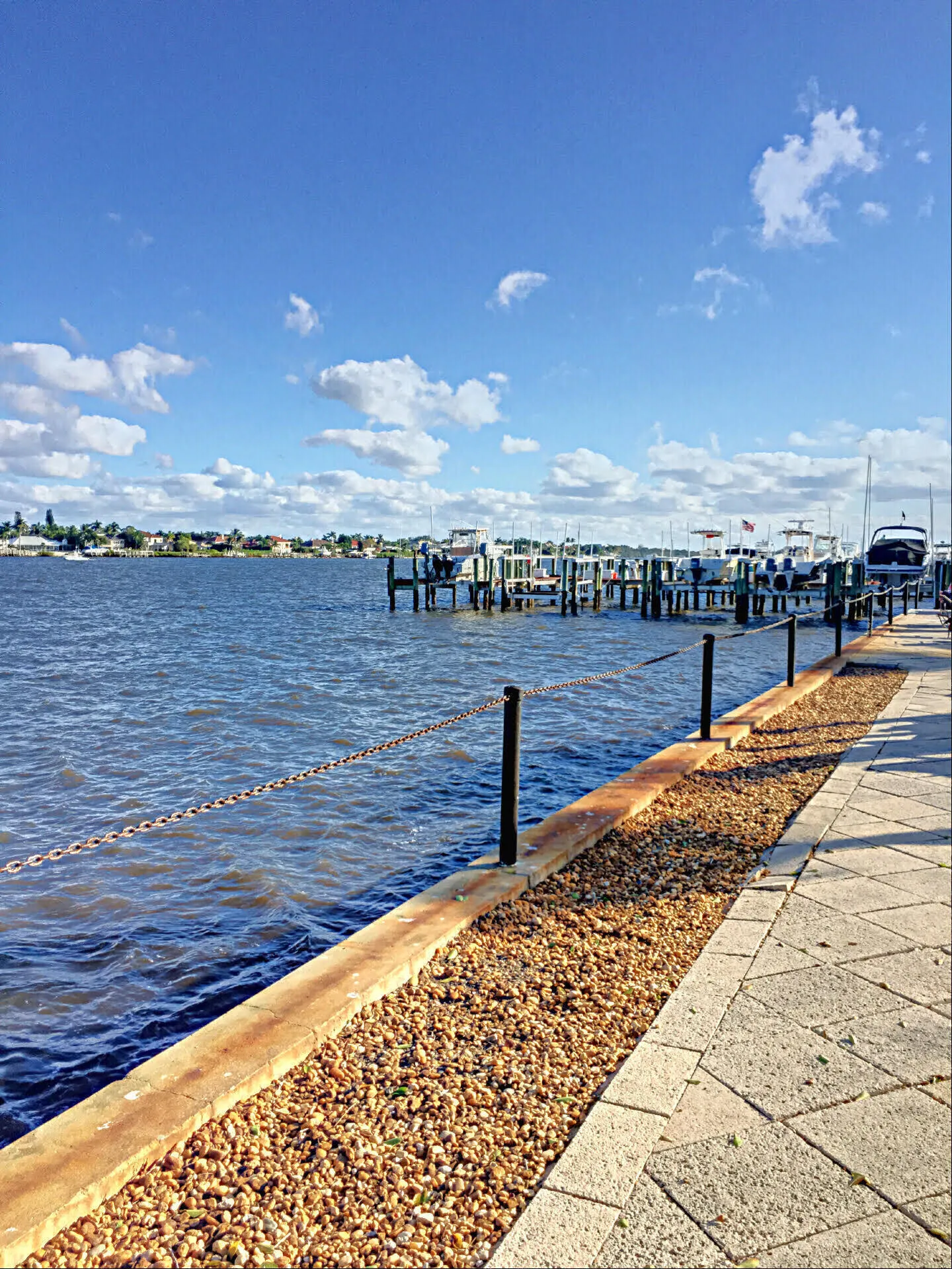 Yacht Club Marina and Waterfront Walking