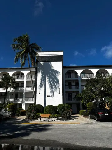Front of the building