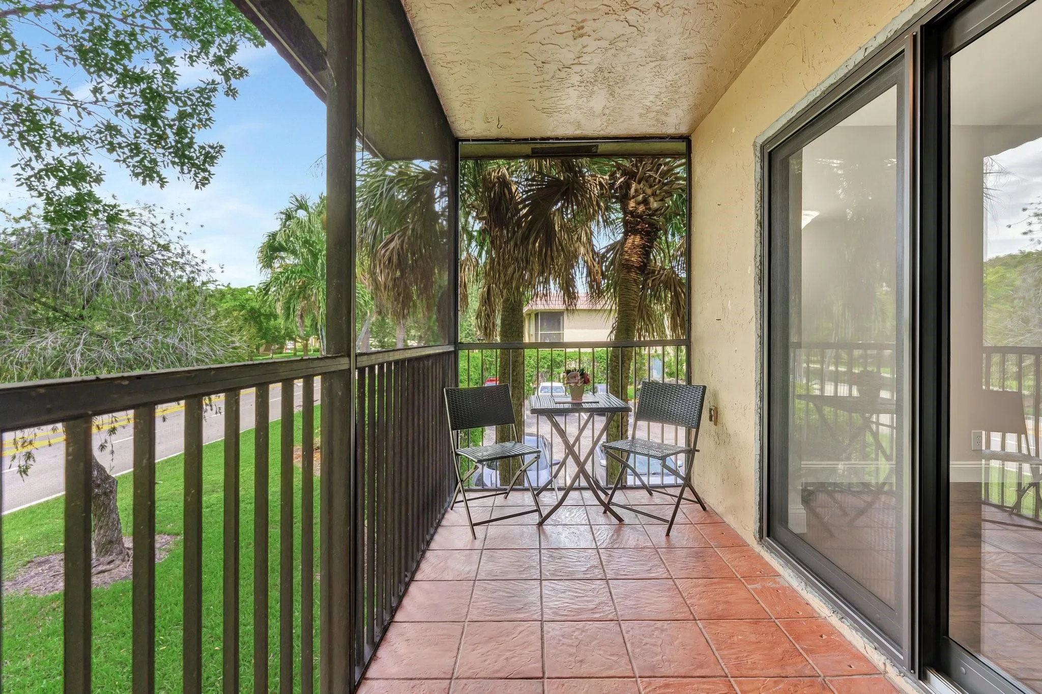 Enough space for lounging or out door dining
