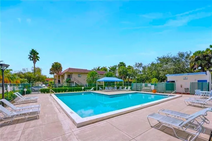 Community pool just steps away!