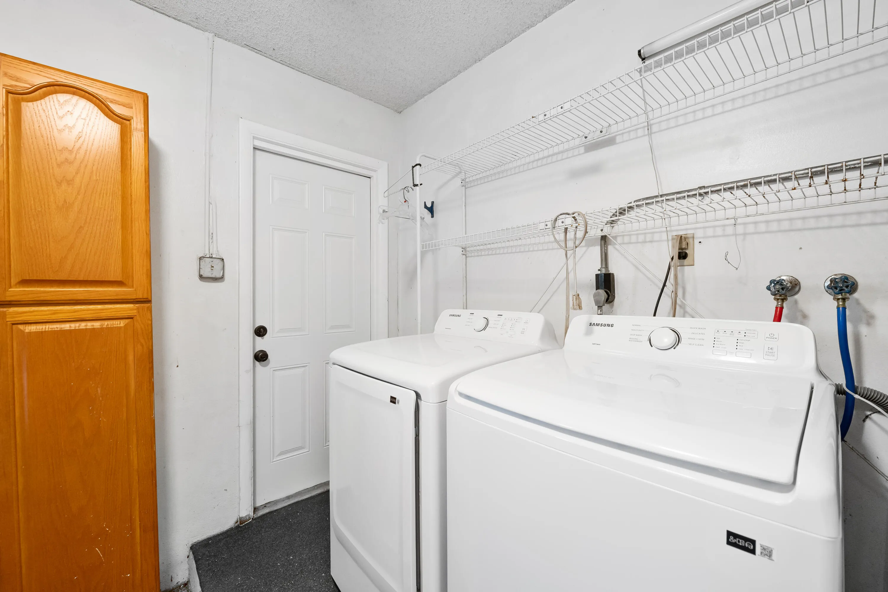 Washer and Dryer under 2 years old in Garage