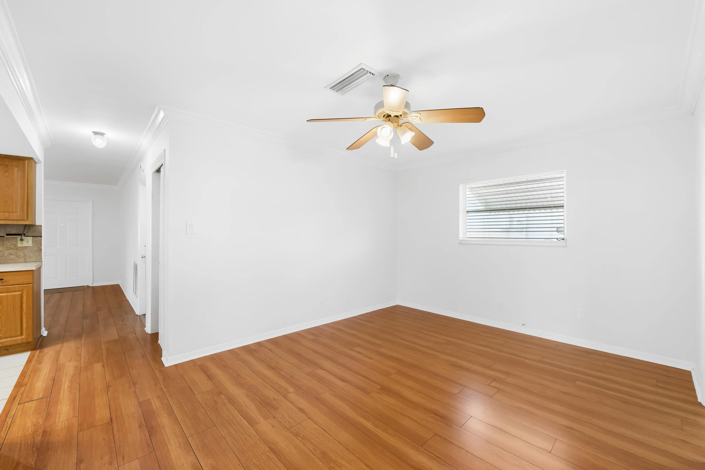 Dining or Family Room with French Doors