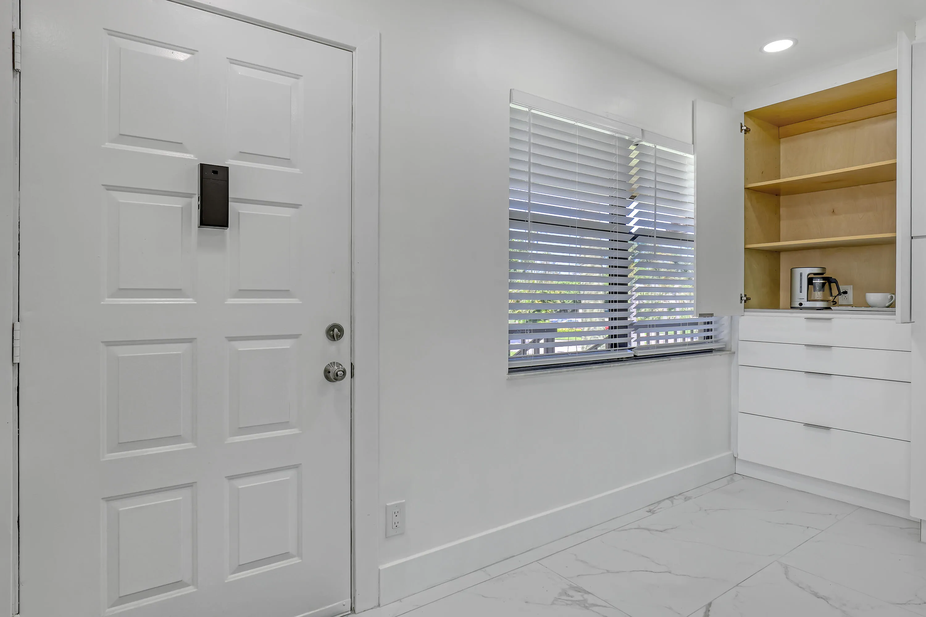 Fresh finishes throughout.