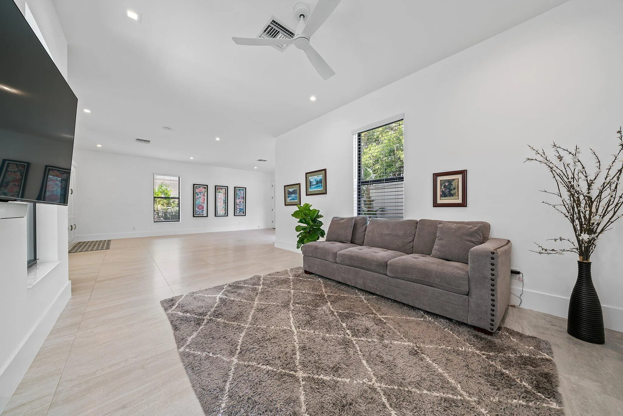Entry Level TV Room & Game Room