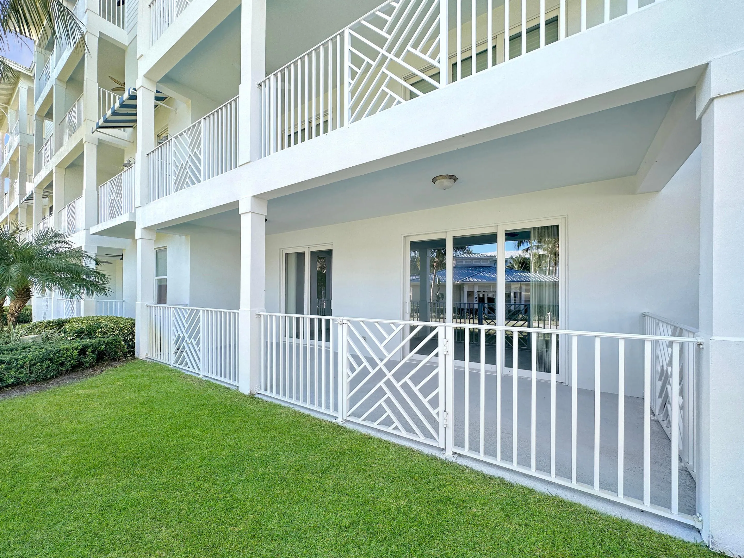 Patio with Grass Access