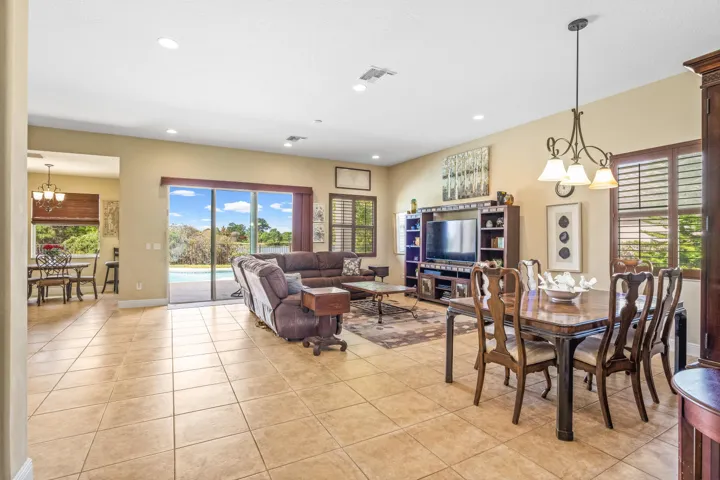 Main living areas