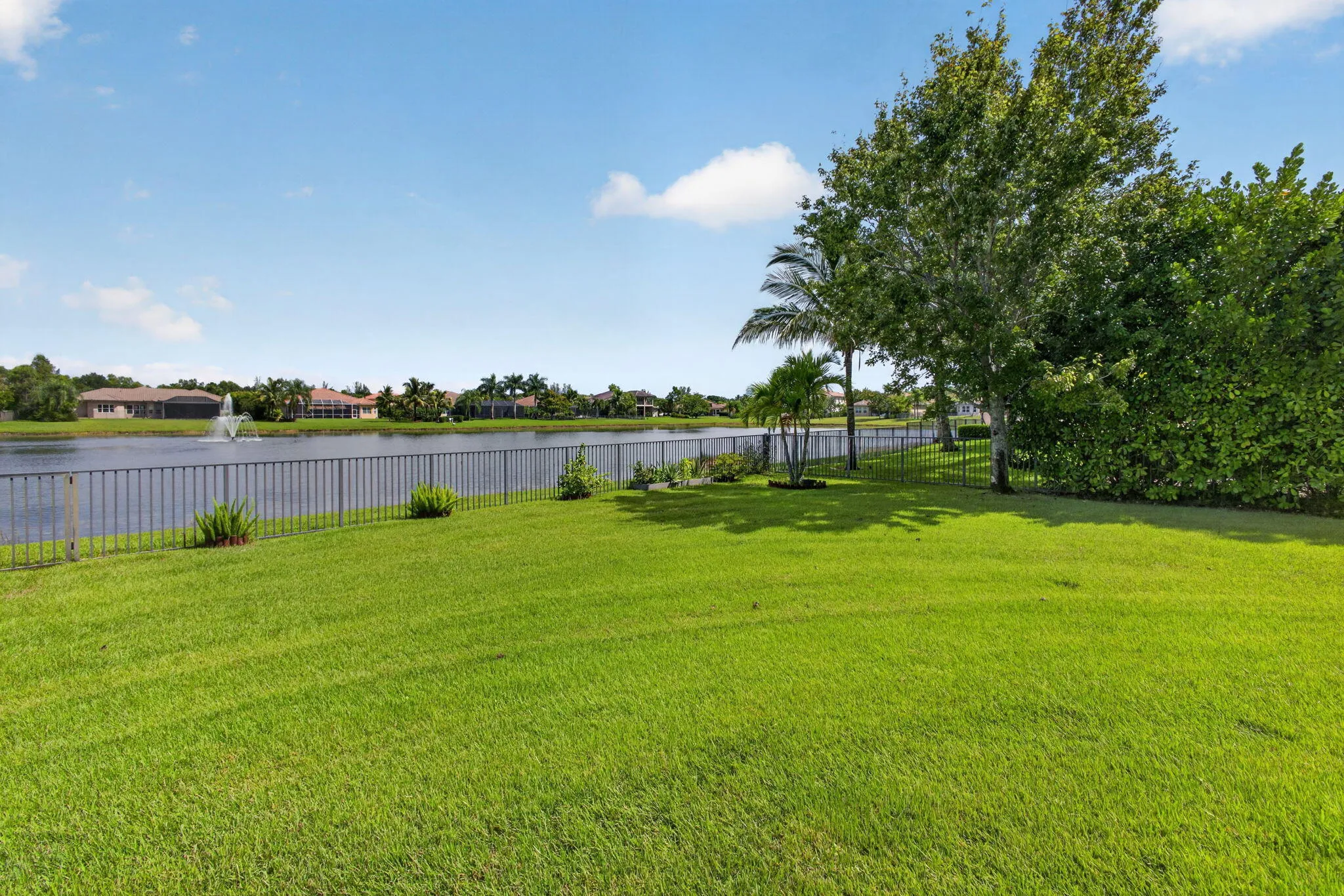Huge fenced in Back yard
