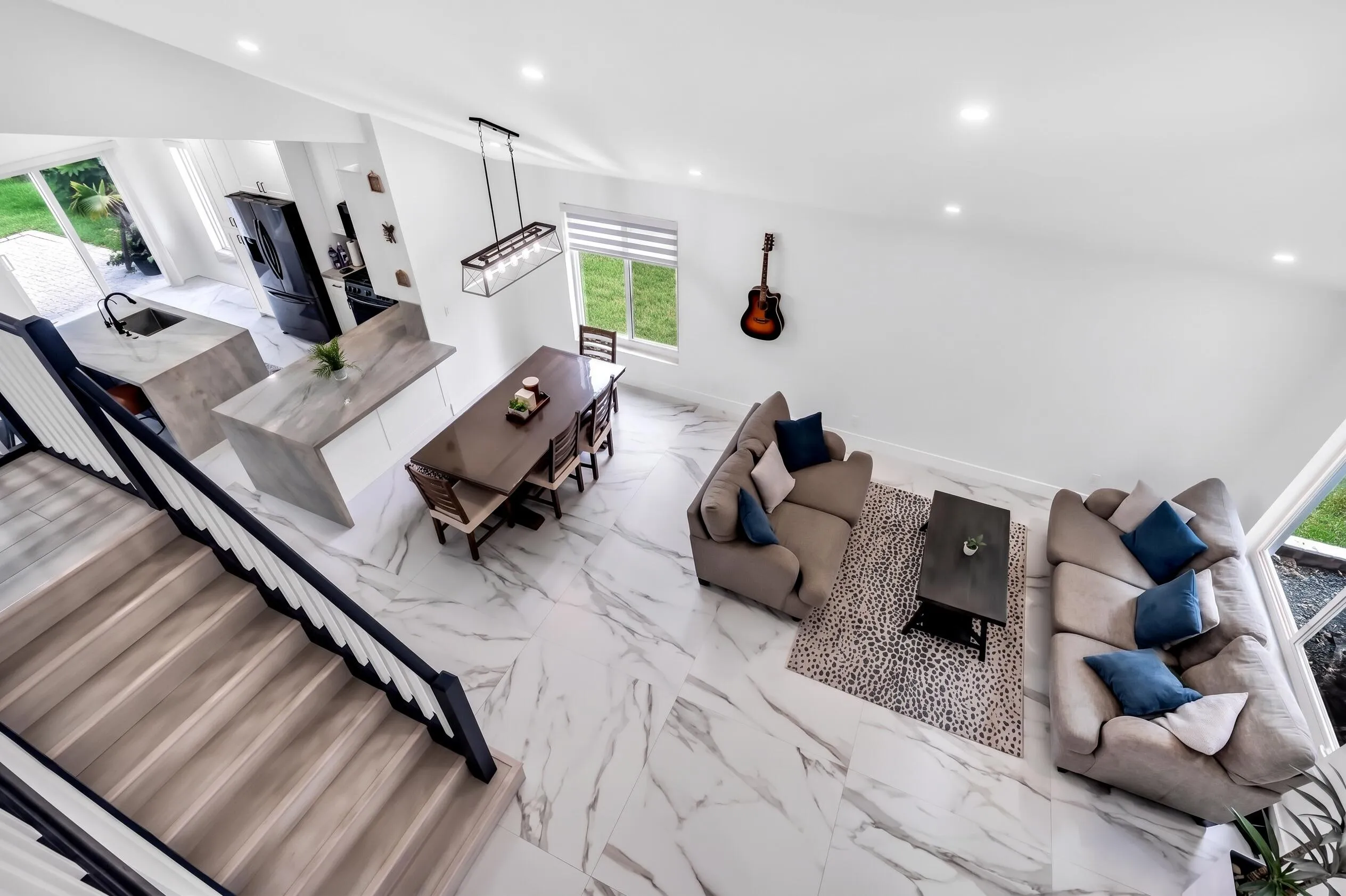 Upstairs view