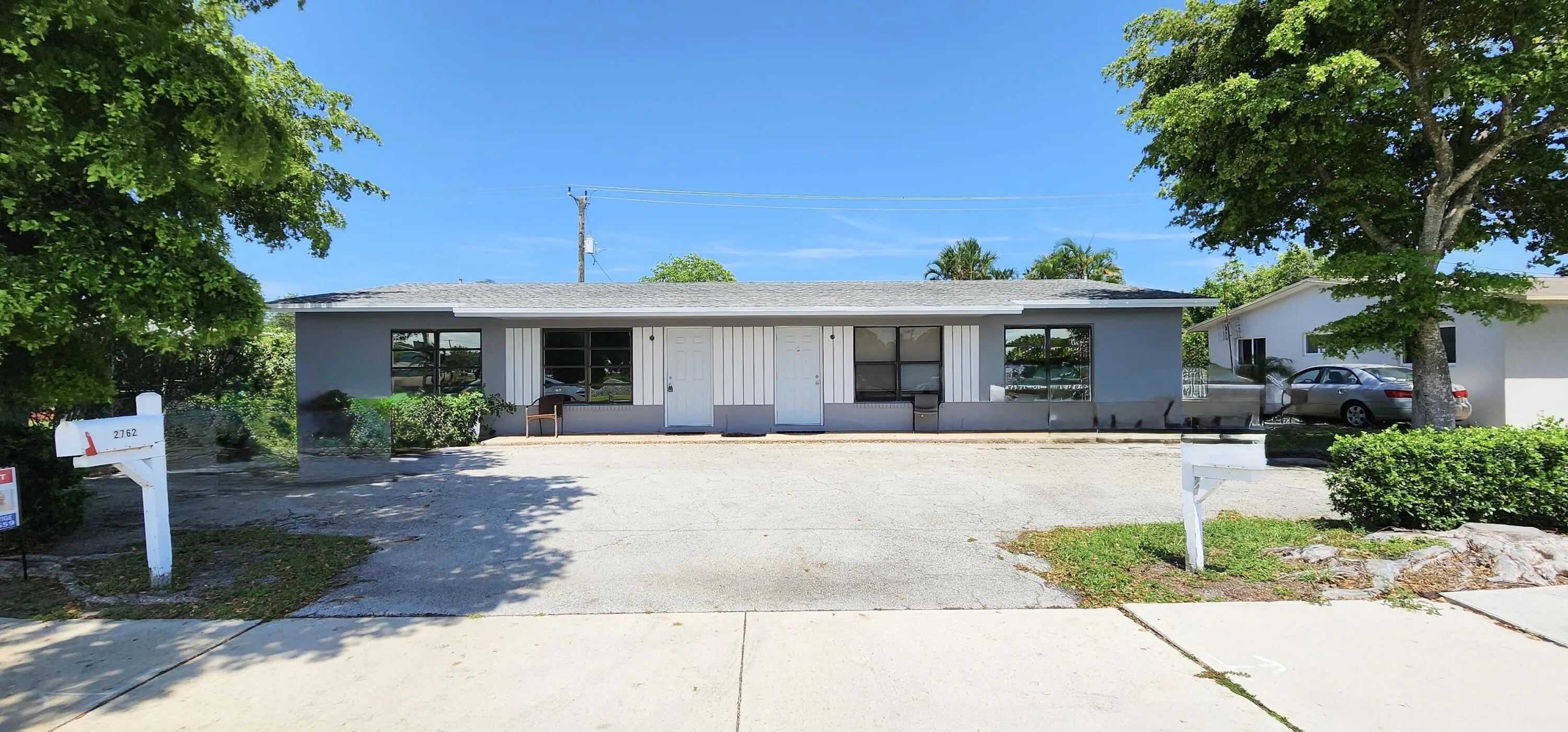 Front of Duplex