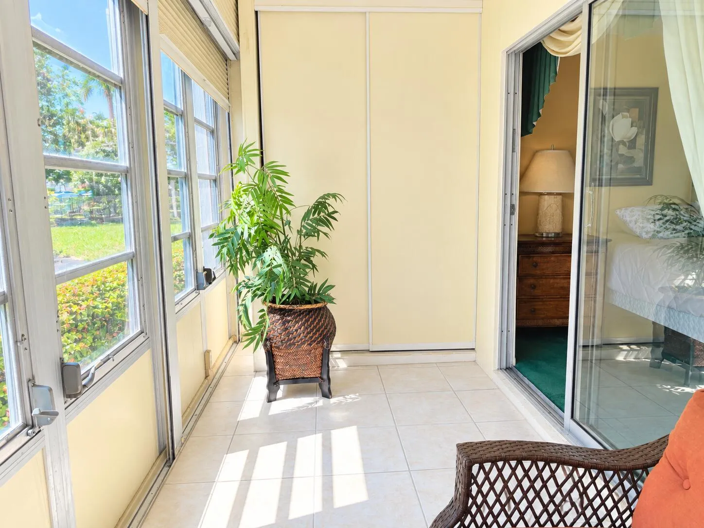 Patio closet