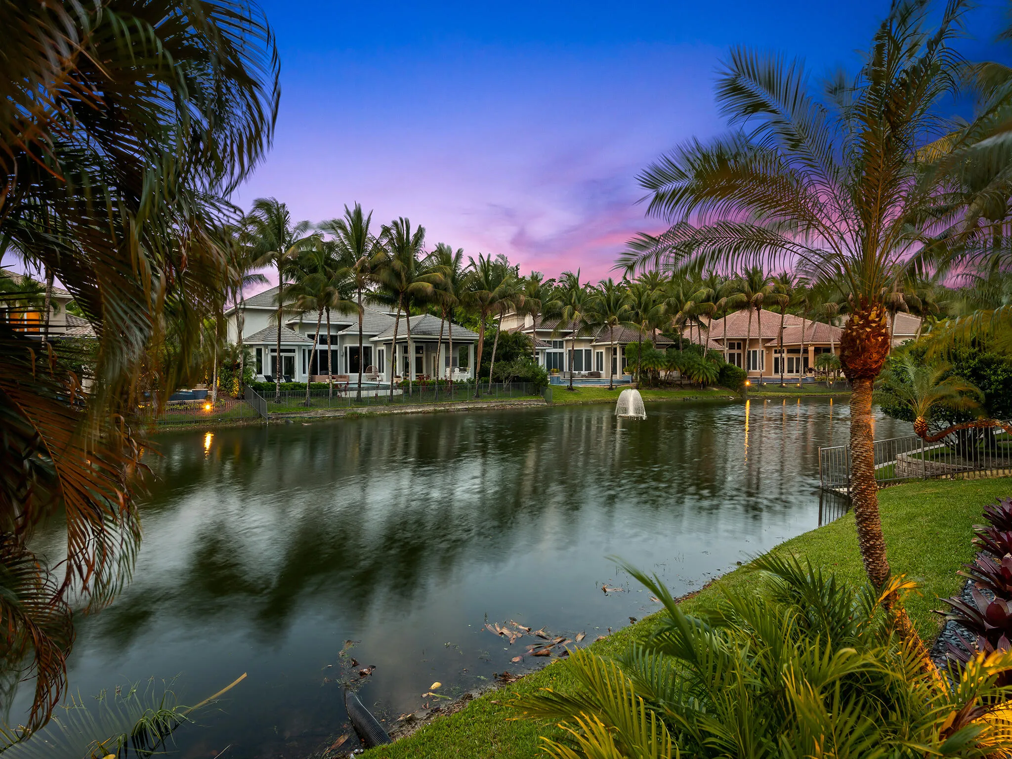 Twilight Serene Water View