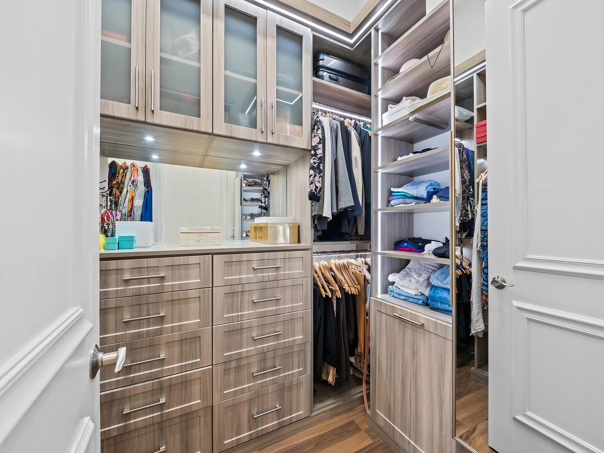 Primary Custom Walk in Closet 1