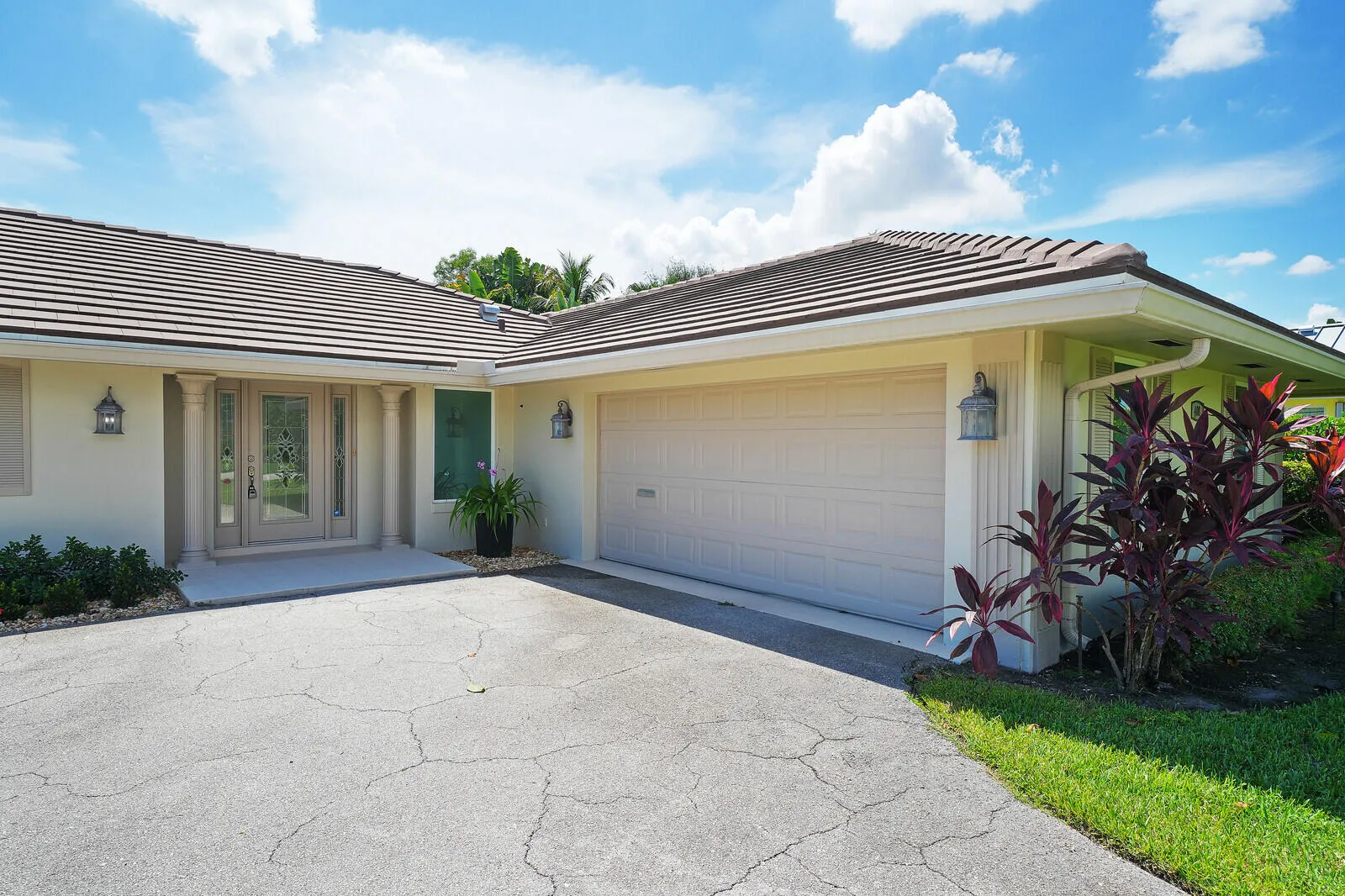 2 car garage plus oversized drive