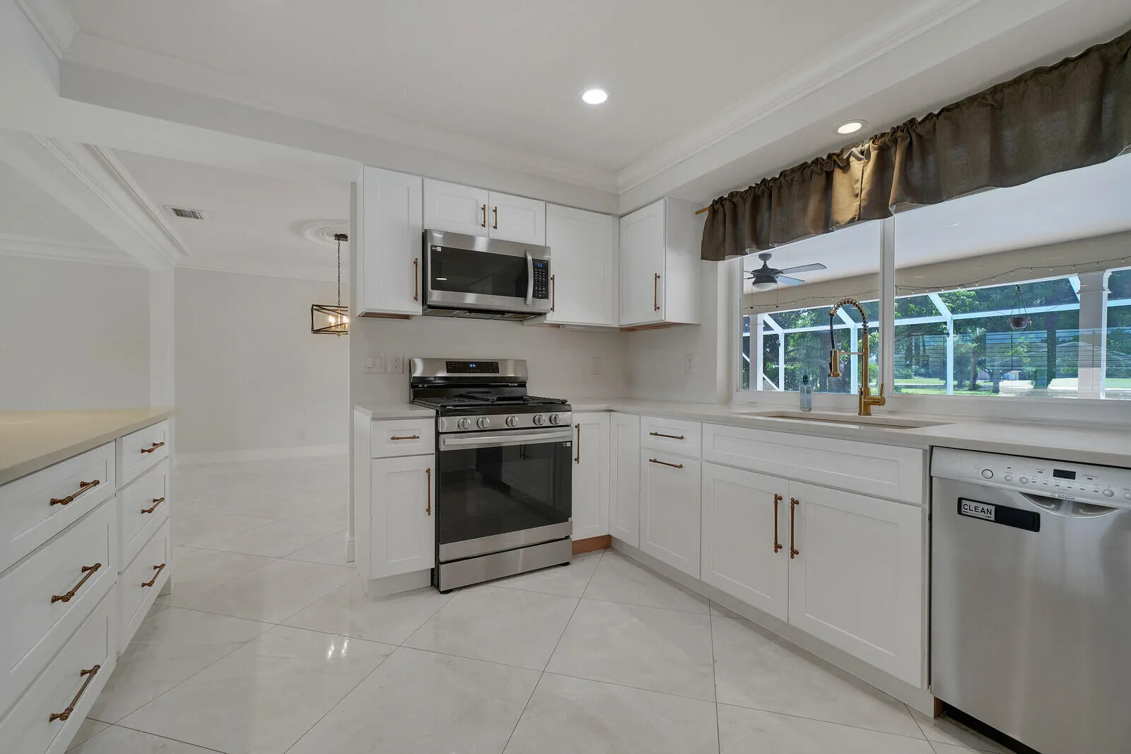 Renovated kitchen