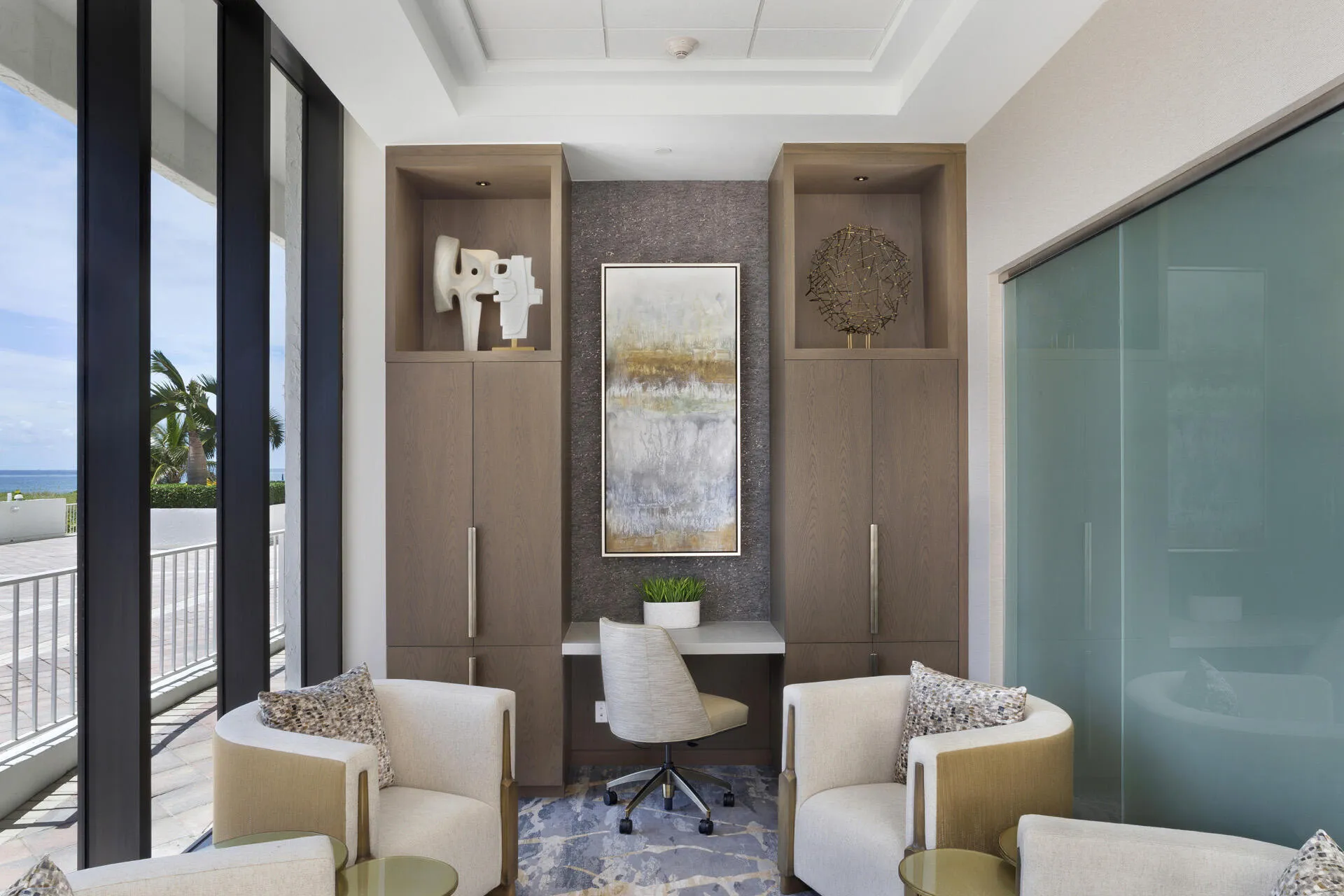 CONFERENCE ROOM AND VIEW