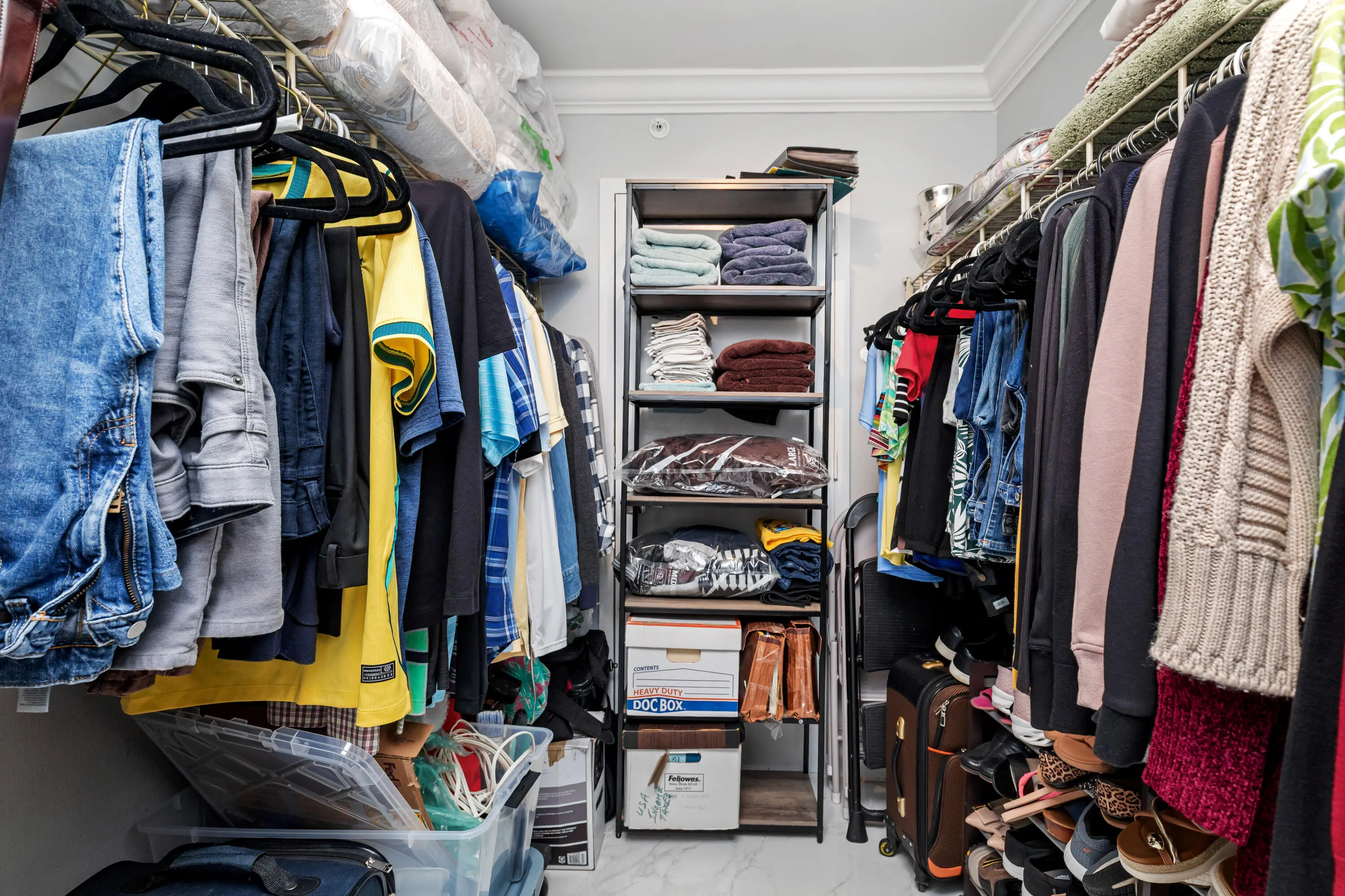 Huge Primary Closet