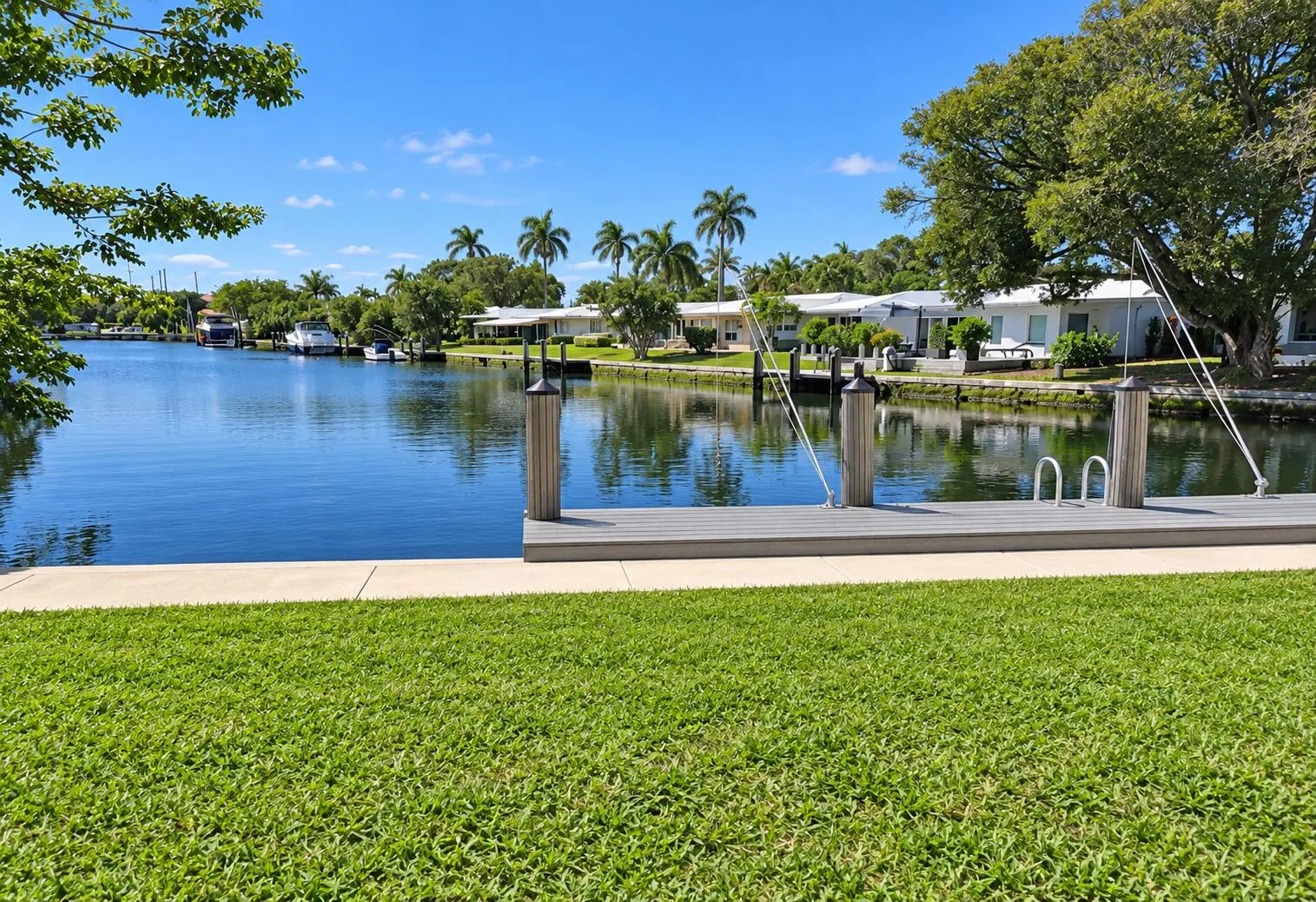 Community dock area