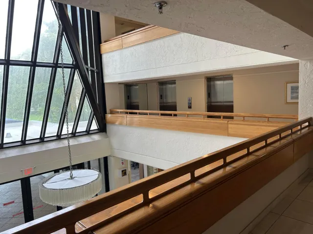 Atrium/Second Floor Elevator Lobby