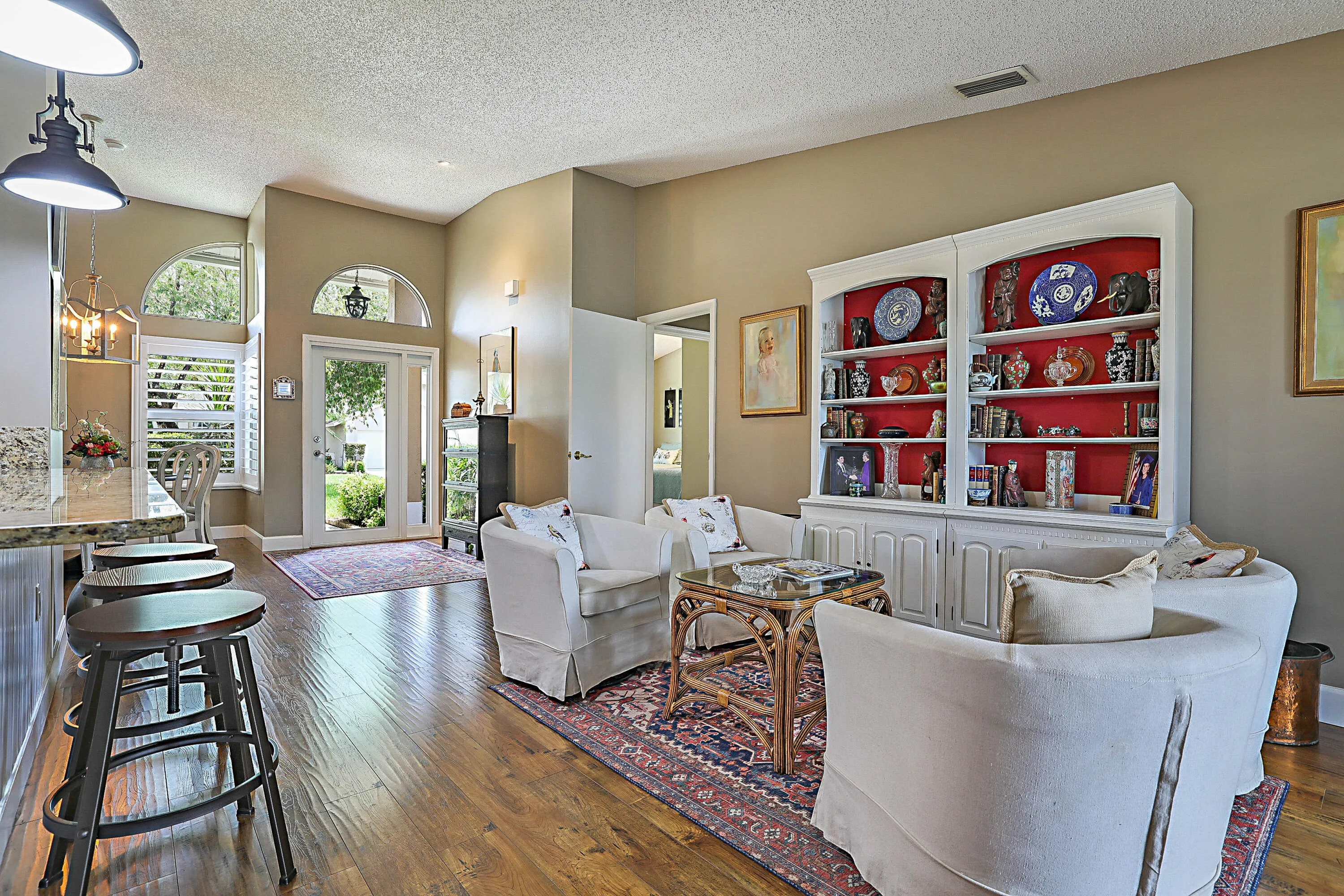 open floor plan