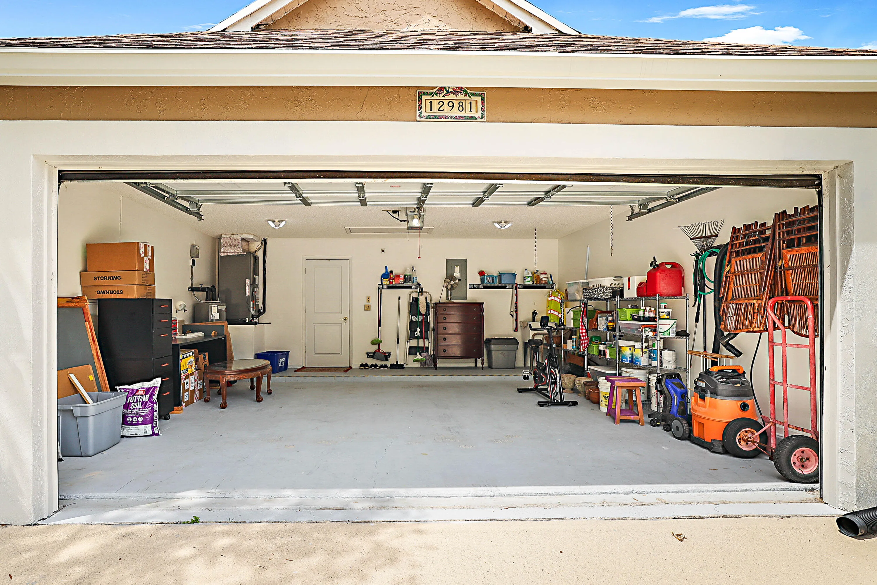 2 car garage