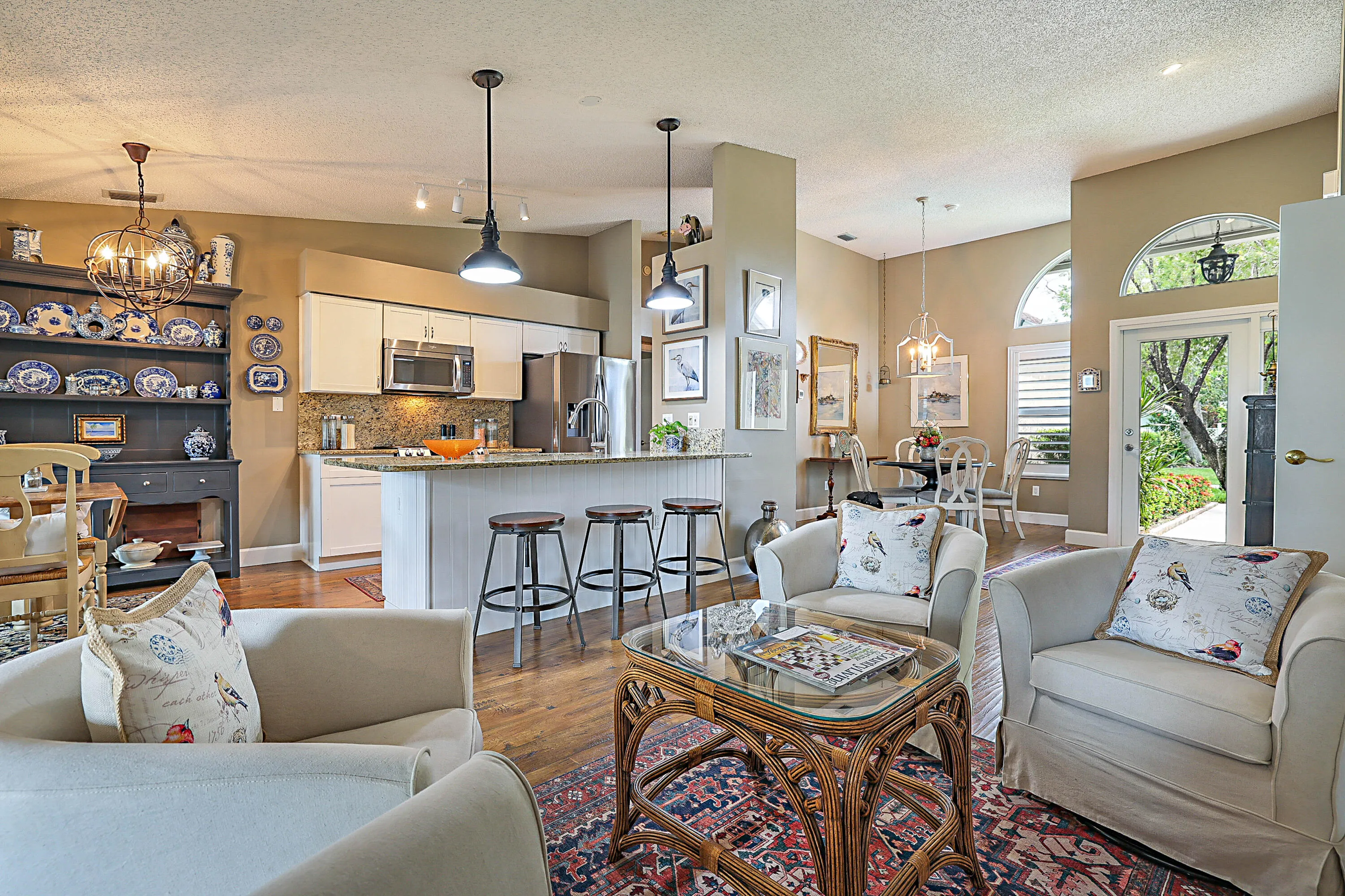open floor plan